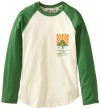 LRG Boys 8-20 Sunshower Baseball Raglan, Light Cream, Medium