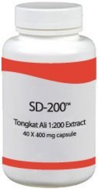 SD-200 Genuine Tongkat Ali Extract 200:1 - Herbal Testosterone Booster (aka Longjack)