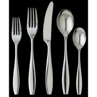 Ginkgo Skandia 20-Piece Stainless Steel Flatware Set, Service for 4