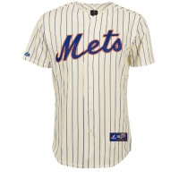 MLB Mens New York Mets Home Replica Baseball Jersey