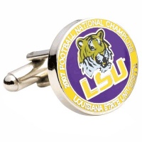 LSU Tigers 2007 Champions Cufflinks