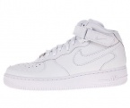 Nike Air Force 1 Mid (GS) Boys Basketball Shoes 314195-113