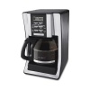 Mr. Coffee BVMC-SJX33GT 12-Cup Programmable Coffeemaker, Chrome