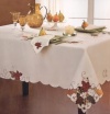 Sam Hedaya Table Linens, Sterling Forest 70 Round Tablecloth