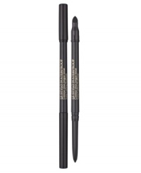 Eyeliner that is here to stay. Formulated to withstand everything from tears to inclement weather, this waterproof eyeliner has a unique twist tip that never needs sharpening. Won't skip, smudge or streak.