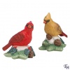 Lenox Winter Greetings Figural Salt and Pepper Set