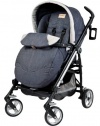 Peg Perego Switch Four Stroller, Denim