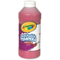 Crayola Artista II Washable Tempera Paint 16oz Red