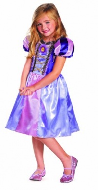 Disguise Disney's Tangled Rapunzel Sparkle Classic Girls Costume, 4-6X