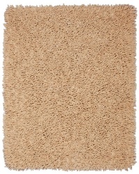 8 X 10 Bamboo Beige Silky Shag Rug by Anji Mountain