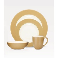 Noritake Colorwave Suede 4-Piece Rim Place Setting