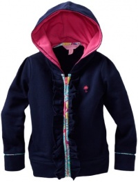 Lilly Pulitzer Girls 2-6x Brigit True Hoodie, Navy, X-Small