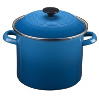 Le Creuset Enamel-on-Steel 8-Quart Covered Stockpot, Marseille