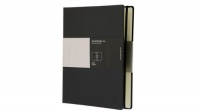 Moleskine Folio 3-Ring Binder - Black (1.5 x 11.75) (Professional Folio Series)