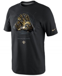 Showcase your support for the New Orleans Saints with this NFL t-shirt from Nike.