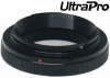 UltraPro T/T2 Lens Mount adapter for Nikon SLR Mount, fits the following cameras: D90, D80, D70, D60, D50, D40x, D40, D800, D700, D600, D300s, D300, D200, D100, D7000, D5200, D5100, D5000, D3200, D3100, D3000, D4, D3x, D3s, and all Nikon SLR Cameras