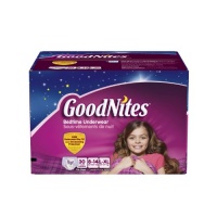 Goodnites Youth Pants for Girls, L\XL, 30 Count