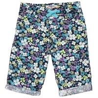 OshKosh B'Gosh Pull On Capri Pants - Blue Floral