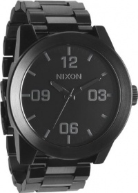 Nixon Corporal Black Ion-plated Mens Watch A346-001