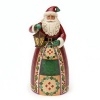 Jim Shore Heartwood Creek Santa Classic Santa with Lantern Figurine 9-Inch