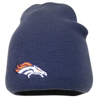 Denver Broncos Classic Knit Beanie (Navy)