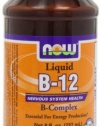 NOW Foods B-12,Liquid B-Complex, 8 ounce