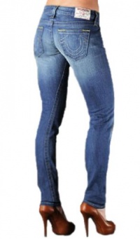 True Religion Women's Stella Torque Jeans-Industrial