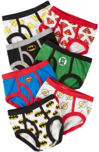 Handcraft Boys 2-7 7-Pack Justice League Logo Brief