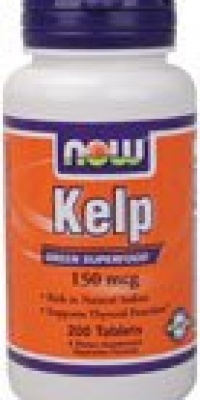 Now Foods Kelp 150 mcg 200 Tablets