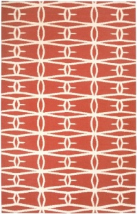 Area Rug 2x3 Rectangle Transitional Coral Color - Surya Fallon Rug from RugPal