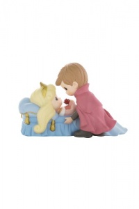 Precious Moments Disney Collection Believe In The Power Of True Love  Figurine