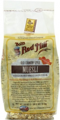 Bob's Red Mill Cereal Muesli,  4 - 18-Ounce Bags