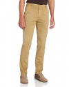 AG Adriano Goldschmied Men's Slim Khaki Pant, Faded Colonial Beige, 36