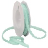 Morex Ribbon Double Ruffle Ribbon, 3/8-Inch by 16.5-Yard, Aqua