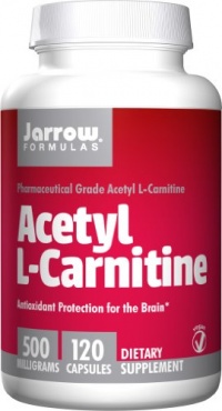 Jarrow Formulas Acetyl L-Carnitine 500mg, 120 Vegetarian Capsules