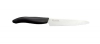 Kyocera Revolution Series 5-Inch Micro Serrated Utility Knife, White Blade