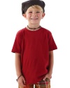 Rabbit Skins Toddler Fine Crewneck Jersey T-Shirt, Chill, 3T