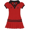 Chicago Bulls NBA Toddler Adidas Polo Dress (Red) 3T