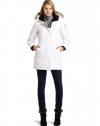 Canada Goose Women's Victoria Parka,White,Medium