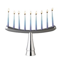 Nambé 12-1/2-inch x 7-1/2-inch Menorah