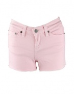 Jet By John Eshaya Womens Over Dyed Cutoff Denim Shorts