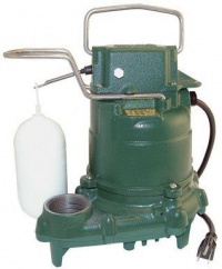 Zoeller M53 Mighty-mate Submersible Sump Pump, 1/3 Hp