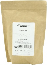 Davidson's Tea Bulk, Classic Chai, 16-Ounce Bag