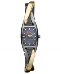 An elegant watch from DKNY that fits in with your finest bracelets and fine jewelry.