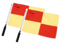 Champion Sports Soccer Linesman Official Checkered Flag