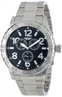 I By Invicta Men's 41704-003 Stainless Steel Black Dial Watch