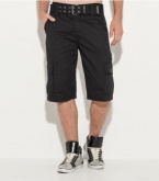 G by GUESS Stealth Solid Cargo Shorts