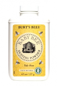 Burt's Bees Baby Bee Dusting Powder Talc Free, 4.5-Ounce (Pack of 3)