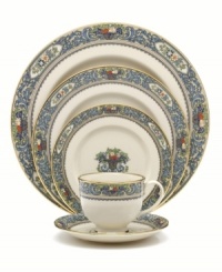 For nearly 150 years, Lenox has been renowned throughout the world as a premier designer and manufacturer of fine china. The formal Autumn pattern expresses the joy of gracious living and entertaining, in an exquisitely simple design on heirloom-quality ivory bone china banded in gold.