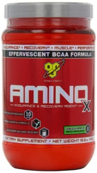 BSN Hyper Amino X, Green Apple, 15.3 Ounce